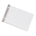 リヒトラブ クリヤーポケット B6E 13穴 10組入 グレー N2009グ_10 送料無料
