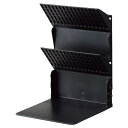 リヒトラブ 1冊でも倒れないブックスタンド A4 Medium ブラック A3580-24 送料無料(3)