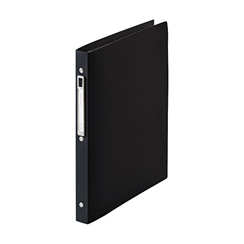 乐天商城 - リヒトラブ クリヤーブック 交換式 A4 10ポケット ブラック N7682-24 送料無料