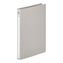 リヒトラブ リングファイル B5 2穴 グレー 10冊入 F862-12_10 送料無料