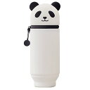 リヒトラブ スタンド ペンケース BIG プニラボ パンダ A7714-6 送料無料(3)