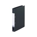 リヒトラブ リクエスト D型 リングファイル A4 黒 10冊 G2220-24_10 送料無料