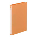 リヒトラブ リングファイル B5 2穴 赤 10冊入 F862-3_10 送料無料