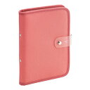 リヒトラブ myfa アクスタ ミニ6穴 推し活 コレクションバインダー コーラルレッド N3320-3 送料無料