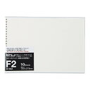 リヒトラブ スケッチブック 水彩画用紙 F2 10枚 22穴 D1342 送料無料