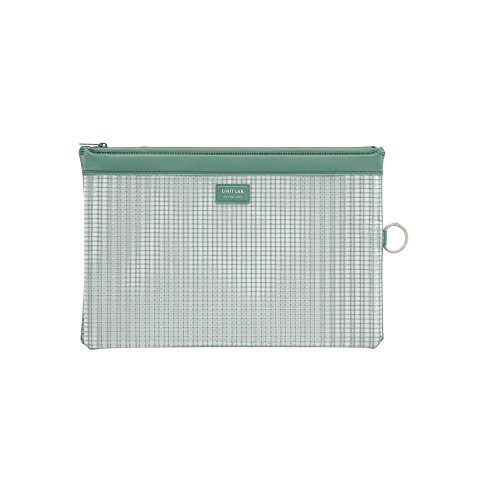 リヒトラブ ポーチ メッシュケース ファスナーケース B5S オリーブ F245オリ 送料無料