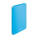 リヒトラブ CUBE FIZZ ホルダーファイル ワイヤ式 A4 ブルー 5冊 N6400-8_5 送料無料