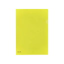 リヒトラブ クリアホルダー 50枚入 A4 黄 F78-5_50 送料無料