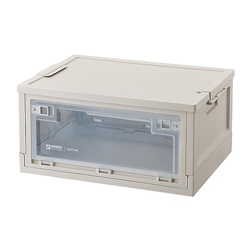 リヒトラブ SFJ×LIHIT LAB. フォールディングコンテナ OBP 32L シェルホワイト A3222-0 送料無料