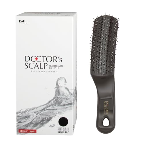 貝印 KAI ヘアブラシ ドクターズスカルプケアブラシ レギュラー 頭皮 KQ1601 送料無料 貝印 KAI ヘアブラシ ドクターズスカルプケアブラシ レギュラー 頭皮 KQ1601 送料無料