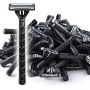 貝印 KAI leaf 剃刀 メンズ 使い捨て 20本×3 髭剃り T字 大容量 送料無料