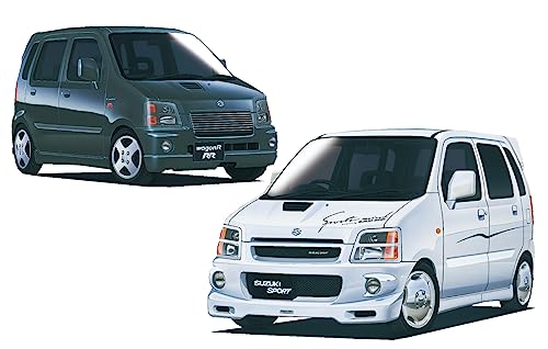 組み立て黒と赤/1/24/ID-45・組み立て、塗装が必要なプラスチックモデルキット。別途、工具、塗料等が必要。商品紹介 スズキワゴンRのRRとRR SPORTを選択できるキットが登場です！ 5ドアタイプのRRは大型フロント、リアスポイラー・ルーフエンドスポイラーなどスペシャルエアロパーツを満載したローダウンフォルムの軽自動車です。 異形ヘッドランプを装備した精悍な印象を持つワゴンRをモデル化しました！ バンパーやハンドル、ホイールが選択可能です！ ドアミラー鏡面シールが付属します！ シールを貼るだけで簡単にミラーが再現できます。 ※この商品は日本製です。 ※この商品は、組み立てが必要なプラスチックモデルキットです。 安全警告 なし