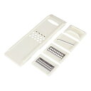 貝印 KAI カセット式 調理器 セット スライス 千切り ツマ切 おろし 4役 指ガード付 KAI KITCHEN DH8039 送料無料