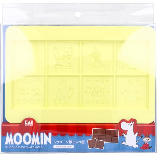 貝印 チョコ型 ムーミン コミック シリコーン 食洗機対応 お菓子作り イエロー ムーミン DN0604 送料無料