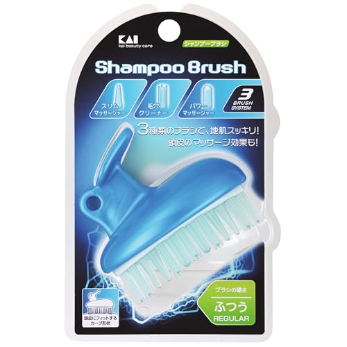 貝印 メンズシャンプーブラシ レギュラー 送料無料