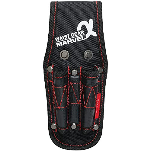 マーベル(MARVEL) WAIST GEAR ドライバー差し 2本差し レッド MDP-62AR 送料無料
