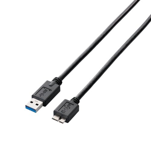 スタンダードタイプブラック/0.5m/USB3-AMB05BK・Color:ブラックSize:0.5mStyle:スタンダードタイプPatternName:単品・パッケージ個数:1・USB3.0(Standard-A)のインターフェースを持つパソコンと、USB3.0(Standard-microB)のインターフェースを持つハードディスクドライブなどの機器を接続できるUSB3.0ケーブルです。・USB3.0の規格である「Certified SuperSpeed USB(USB3.0)」の正規認証品です。・従来のUSB2.0ケーブルに2対のSDP(Shielded Differential Pair)を追加し、10倍以上の最大5Gbpsの転送速度を実現します。・サビなどに強く信号劣化を抑える金メッキピンコネクタを採用しています。・外部ノイズの干渉から信号を保護する3重シールドケーブルを採用しています。■USB3.0(Standard-A)のインターフェースを持つパソコンと、USB3.0(Standard-microB)のインターフェースを持つハードディスクドライブなどの機器を接続できるUSB3.0ケーブルです。 ■USB3.0の規格である「Certified SuperSpeed USB(USB3.0)」の正規認証品です。 ■従来のUSB2.0ケーブルに2対のSDP(Shielded Differential Pair)を追加し、10倍以上の最大5Gbpsの転送速度を実現します。 ■サビなどに強く信号劣化を抑える金メッキピンコネクタを採用しています。 ■外部ノイズの干渉から信号を保護する3重シールドケーブルを採用しています。 ■EUの「RoHS指令(電気・電子機器に対する特定有害物質の使用制限)」に準拠(10物質)した、環境に配慮した製品です。 ■コネクタ形状:USB3.0(Standard-A)オス-USB3.0(Standard-MicroB)オス ■対応機種:USB3.0(Aタイプ)端子搭載のパソコン及びUSB3.0(microBタイプ)端子搭載のパソコン周辺機器 ■ケーブル長:0.5m ■ケーブル太さ:4.8mm ■規格:USB3.0規格正規認証品 ■対応転送速度:最大5Gbps ※理論値 ■プラグメッキ仕様:金メッキピン・金メッキコネクタ ■シールド方法:3重シールド ■ツイストペアケーブル(通信線):○ ■カラー:ブラック