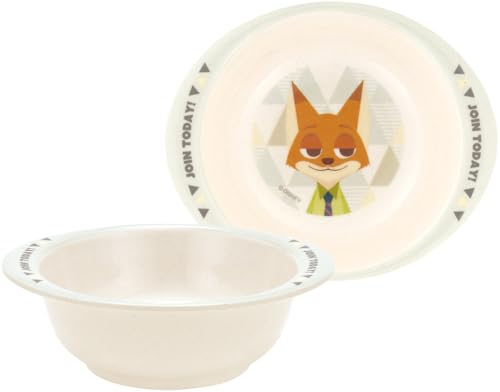 スケーター(Skater) メラミン ボウル バンブーファイバー 290ml 食洗機対応 ディズ...