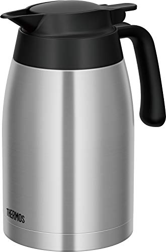 サーモス ステンレスポット 1.5L ステンレスブラック TTB-1500 SBK 送料無料