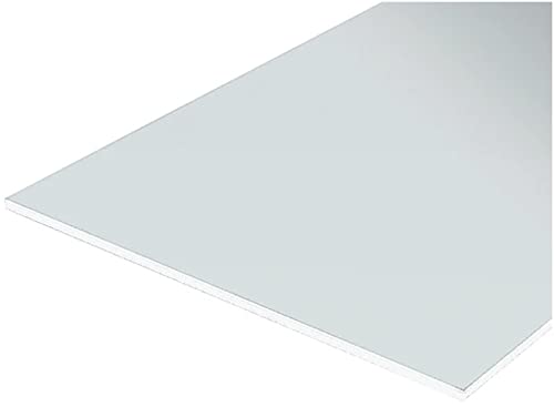 ホワイト/0.75 厚/70EG9030・Size:0.75 厚・厚さ0.75mm・全幅152.4mm x 全長304.8mm・2枚入・エバーグリーン スケールモデル・Evergreen Scalemodels (アメリカ)輸入模型用素材商...