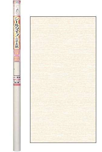 アサヒペン 襖紙 シールタイプふすま紙 幅95cm×長さ180cm 1枚入 NO.351 利休 粘着タイプ 襖の枠をはず..