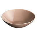 KINTO (キントー) ATELIER TETE ディーププレート 185mm ピンクベージュ 34929 送料無料