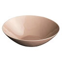 KINTO (キントー) ATELIER TETE ディーププレート 250mm ピンクベージュ 34930 送料無料