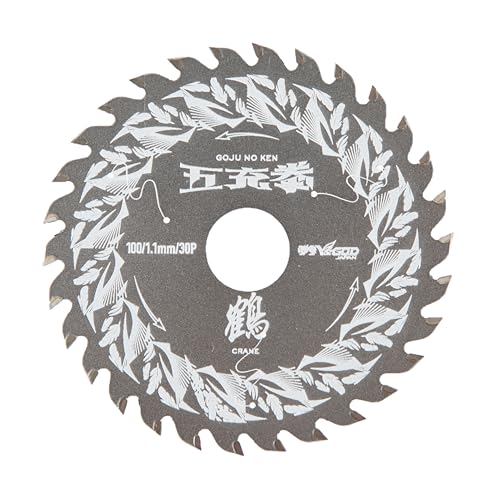 山真製鋸(Y'sGOD JAPAN) 石膏ボード用チップソー 五充拳 ｢鶴｣ 充電丸ノコ最適刃 100×1.1×30P 穴径20 送..