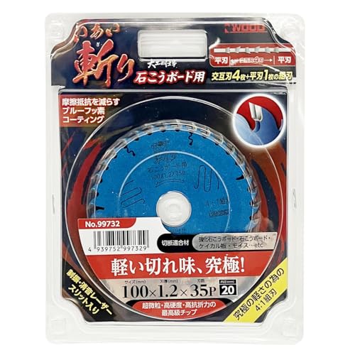 アイウッド(I WOOD) いあい斬り 石こうボード用 チップソー 100mm×35P No.99732 送料無料