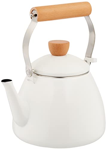 パール金属 プレサージュ ホーローケットル2.5L ホワイト 送料無料