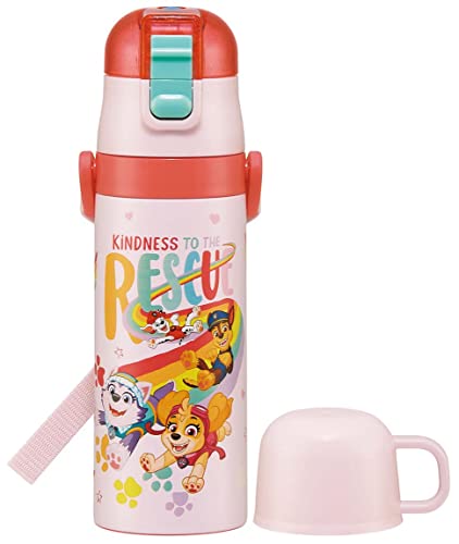スケーター(Skater) 子供用 ステンレス 水筒 2way 直飲み 470ml コップ飲み 430ml パウパトロール レスキュー 送料無料
