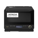 日立 オーブンレンジ ヘルシーシェフ 30L MRO-W1A K フロストブラック 300℃2段式ワイドオーブン ボイラー熱風式過熱水蒸 送料無料