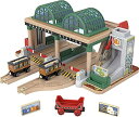 きかんしゃトーマス 木製レールシリーズ(Thomas) アニーとクララベルのナップフォードステーション 【3才~】 HBJ82 送料無料