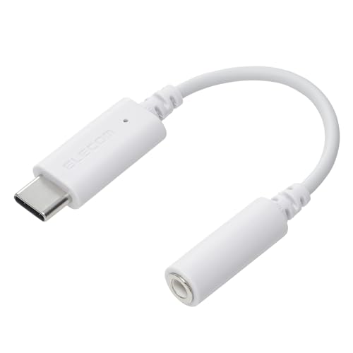 エレコム USB C to 3.5mm イヤホン 変換アダプタ オーディオ ジャック変換 DAC搭載 【 音楽/通話 】 iPhone・ 送料無料 エレコム USB C to 3.5mm イヤホン 変換アダプタ オーディオ ジャック変換 DAC搭載 【 音楽/通話 】 iPhone・ 送料無料