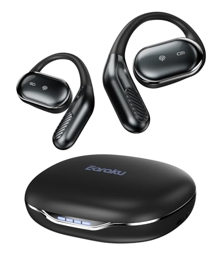 Earakuワイヤレスイヤホン オープンイヤー イヤホン スポーツ専用イヤホン bluetooth 耳を塞がない 運動耳掛け式イヤホン 送料無料