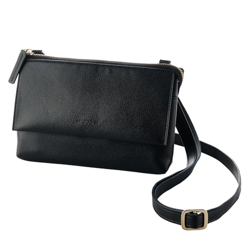 [エレコム] スマホショルダー スマホポーチ 肩掛け MAPOCHE 横型 B6サイズ対応 [スケジュール帳や母子手帳が入る] 2種類の 送料無料