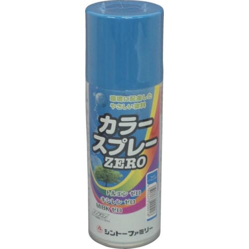 シントー カラースプレーゼロ パーマネントブルー 送料無料