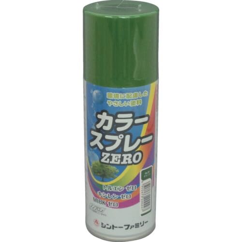 シントー カラースプレーゼロ グリーン 送料無料