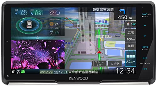 ケンウッド(KENWOOD) カーナビ 彩速 9インチ MDV-M910HDF 安心の日本製「音声操作に対応」 ワイヤレスミラーリング対 送料無料