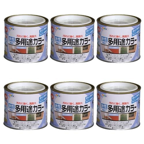 ソフトグレー/1/5L/2900000958104・内容量:1/5L・色:ソフトグレー・標準塗り面積(1回塗り):0.8~1.4(タタミ0.9~1.2枚分)・乾燥時間:夏期/30分~1時間、冬期/2~3時間汚れに強く、高耐久【特長】●汚れにくく、耐久性が優れた高性能塗料●強力防カビ剤を配合していますので、長時間カビの発生を防ぐ●サビドメ剤を配合していますので、サビの発生を防ぐ●いやな臭いのしない無臭タイプで、1回塗りで仕上がる●厚塗りしてもタレにくく、たいへん塗りやすい塗料【用途】●カラーベスト・スレート瓦・セメント瓦・トタン屋根・トタンべい●コンクリート・ブロック・各種サイディングなどの外壁やへい●ドア・雨戸・ガーデン用品など屋内外の木部や家具・木工品などの木製品●フェンス・門扉・鉄柵・看板・おもちゃなどの鉄部、鉄製品●台所・居間などのしっくい・モルタル・コンクリート壁・板壁●発泡スチロール・アクリル・硬質塩ビのプラスチック面(他のプラスチック面には使用できない)※いぶし瓦・釉薬瓦・モニエル瓦、カベ紙、絶えず水がかかったり、水につかるところ、いつも湿っているところ、また床面、テーブル・カウンターの天面には適さない