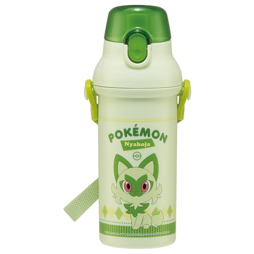プラ水筒/480 ml/PSB5SANAG-A・Color:プラ水筒・パッケージ個数:1・商品サイズ:横9.5×径7.9×高21 商品重量:145g・材質:キャップ:飽和ポリエステル樹脂、本体・フタ・ベルト:ポリプロピレン、パッキン:シリコーンゴム、バネ・ピン:ステンレス、使用抗菌剤の種類:無機抗菌剤・原産国:日本銀イオンAG+抗菌プラスチック水筒 使用抗菌剤の種類/無機抗菌剤 加工方法/練込 加工部位/全体(金属や布部分は除く) 軽量 プラスチック製 ワンタッチ式開閉フタで簡単に開けれる 水筒 こども 用 重量があって硬いステンレス製水筒はまだ早いという低年齢層向けの プラスチック水筒 ダイレクト飲み口なのでお子様でも簡単にキャップを開けてすぐ飲める 軽くて持ちやすい形状の水筒 肩にかけて持ち運べるショルダーベルト付、名前シールも付属 氷が入れやすい広口タイプ 飲む時に戻らないキャップロック設計 食器洗い乾燥機対応、SIAA(抗菌製品技術協議会)：認証マーク取得 JP0122581X0013E