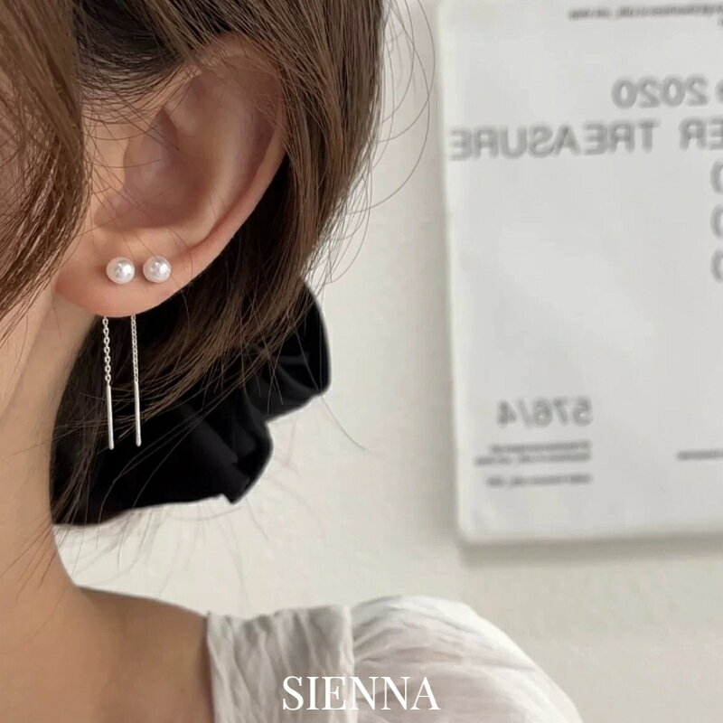 Opal - パール ピアス レディース シンプル 上品 きれいめ 大人 女性 高見え 華奢 小ぶり 軽量 揺れる デザイン デイリー 普段使い 通勤 オフィス OL デート お出かけ カジュアル フォーマル 結婚式 パーティー 入学式 卒業式 20代 30代 40代 50代