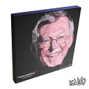 ポップアートフレーム Alex Ferguson2　アレックス・ファーガソン2 KEETATAT SITTHIKET アートパネル インテリア 雑貨 店舗 内装 玄関 おしゃれ ポスター 絵 イラスト 壁掛け サッカー 監督 プレミアリーグ マンチェスター・ユナイテッド レジェンド