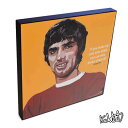 ポップアートフレーム George Best　ジョージ・ベスト