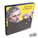 ポップアートフレーム Jose Mourinho　ジョゼ・モウリーニョ KEETATAT SITTHIKET アートパネル インテリア 雑貨 店舗 内装 玄関 おしゃれ ポスター 絵 イラスト 壁掛け サッカー監督 名将 レジェンド