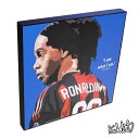 ポップアートフレーム Ronaldinho　ロナウジーニョ KE