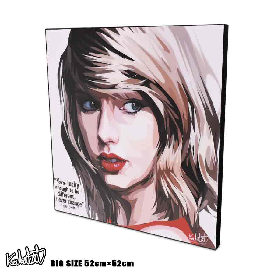 アートパネル 特大52cmサイズ☆Taylor Swift2 テイラー スウィフト RED レッド ★大型サイズ★ インテリア ウォールアート パネル音楽 ポップスター ポスター スター グッズ ポップアート アートフレーム 雑貨