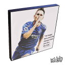 ポップアートフレーム Frank Lampard フランク ランパード（チェルシー） KEETATAT SITTHIKET アートパネル インテリア 玄関 ポスター 壁掛け サッカー選手 ミッドフィールダー チェルシーFC プレミアリーグ イングランド代表