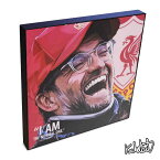 ポップアートフレーム Jurgen Klopp　ユルゲン・クロップ KEETATAT SITTHIKET アートパネル インテリア 雑貨 店舗 内装 玄関 おしゃれ ポスター 絵 イラスト 壁掛け サッカー監督 リヴァプール プレミアリーグ