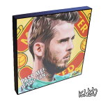 ポップアートフレーム David De Gea2　ダビド・デ・ヘア2 KEETATAT SITTHIKET アートパネル インテリア 雑貨 店舗 内装 玄関 おしゃれ ポスター 絵 イラスト 壁掛け サッカー選手 ゴールキーパー スペイン代表 マンチェスター・ユナイテッド プレミアリーグ